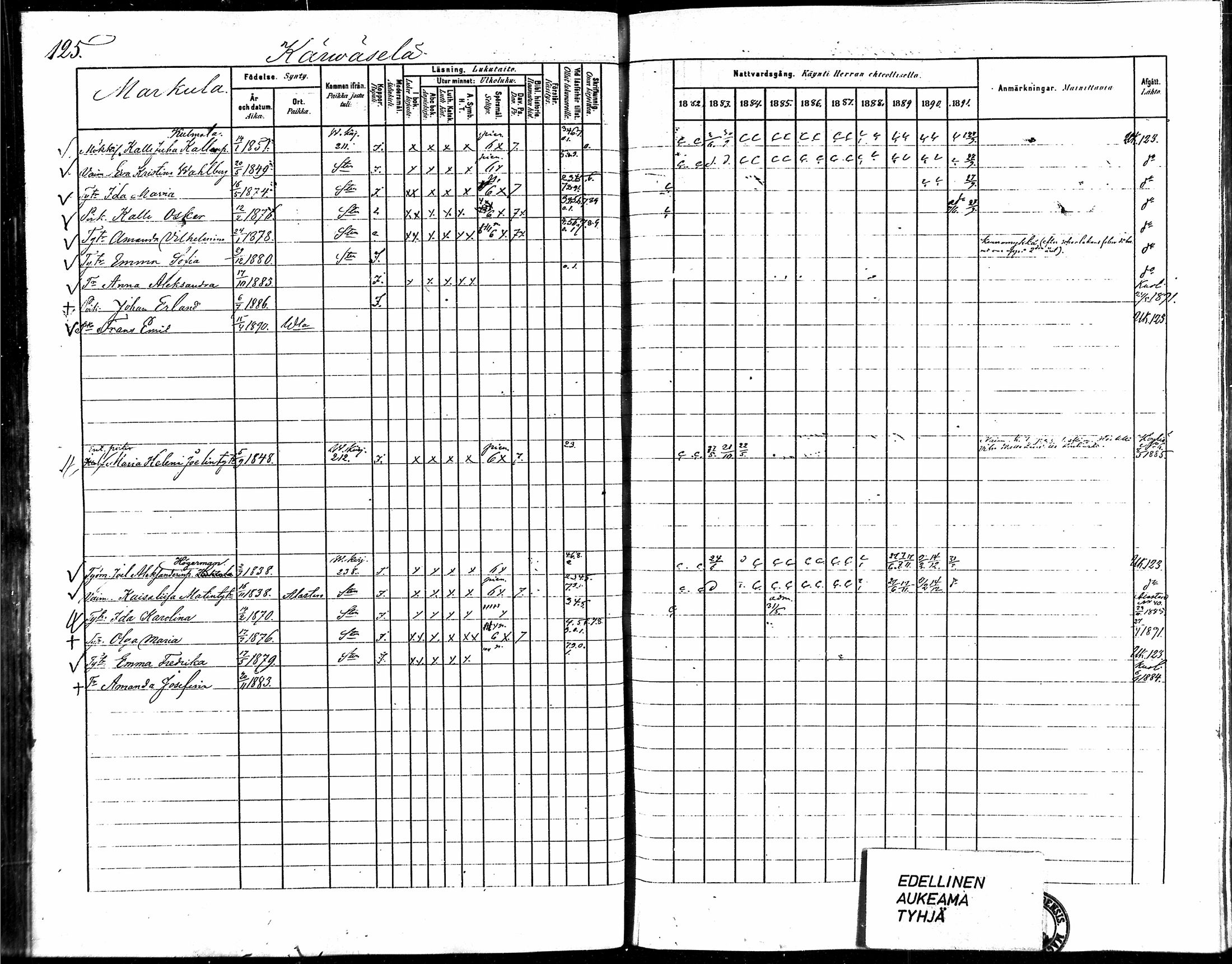 [ ../kirjat/Kirkonkirjat/vampula/rippikirja_1882-1891_mko69-85/kuvat/100.jpg ]