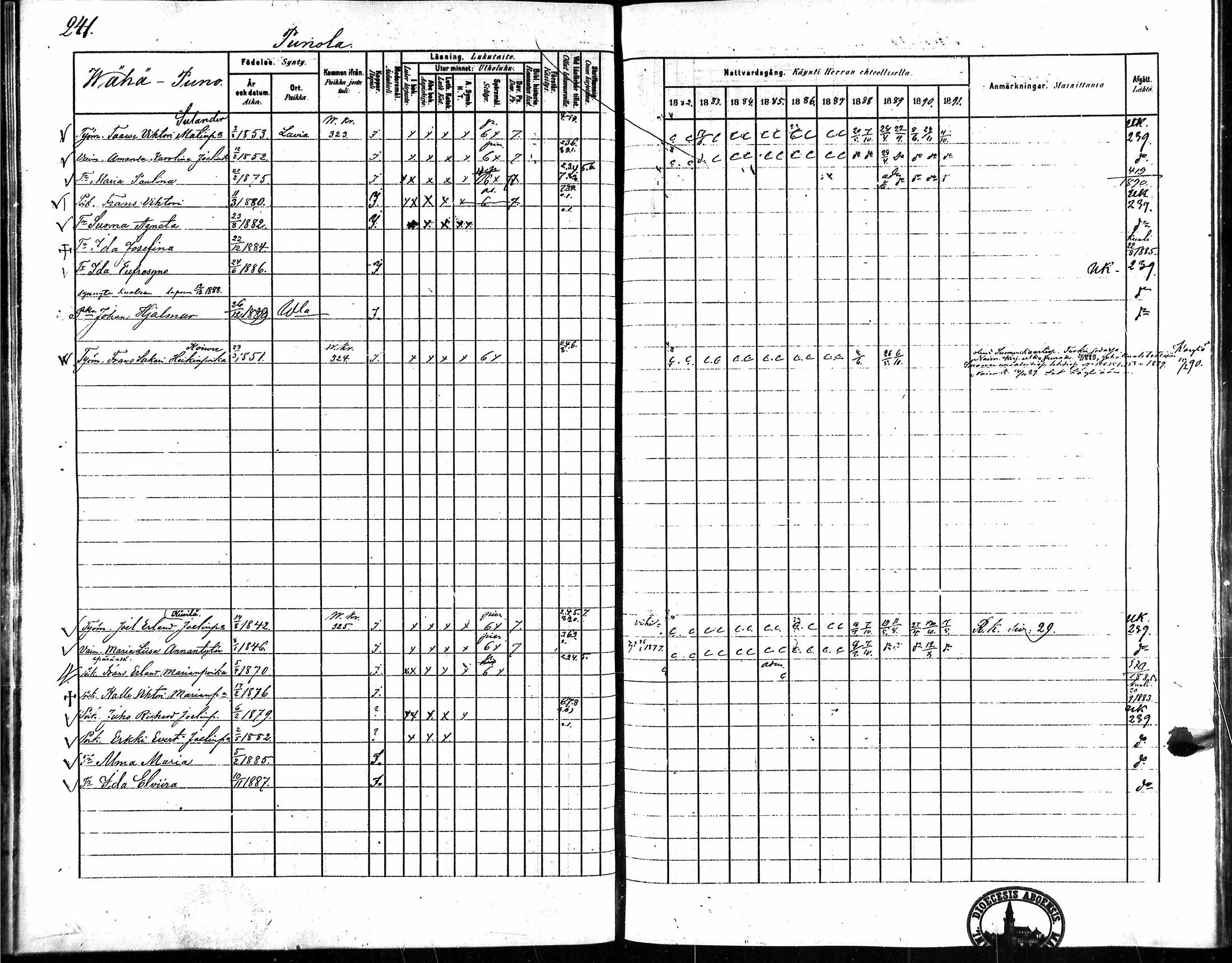 [ ../kirjat/Kirkonkirjat/vampula/rippikirja_1882-1891_mko69-85/kuvat/200.jpg ]