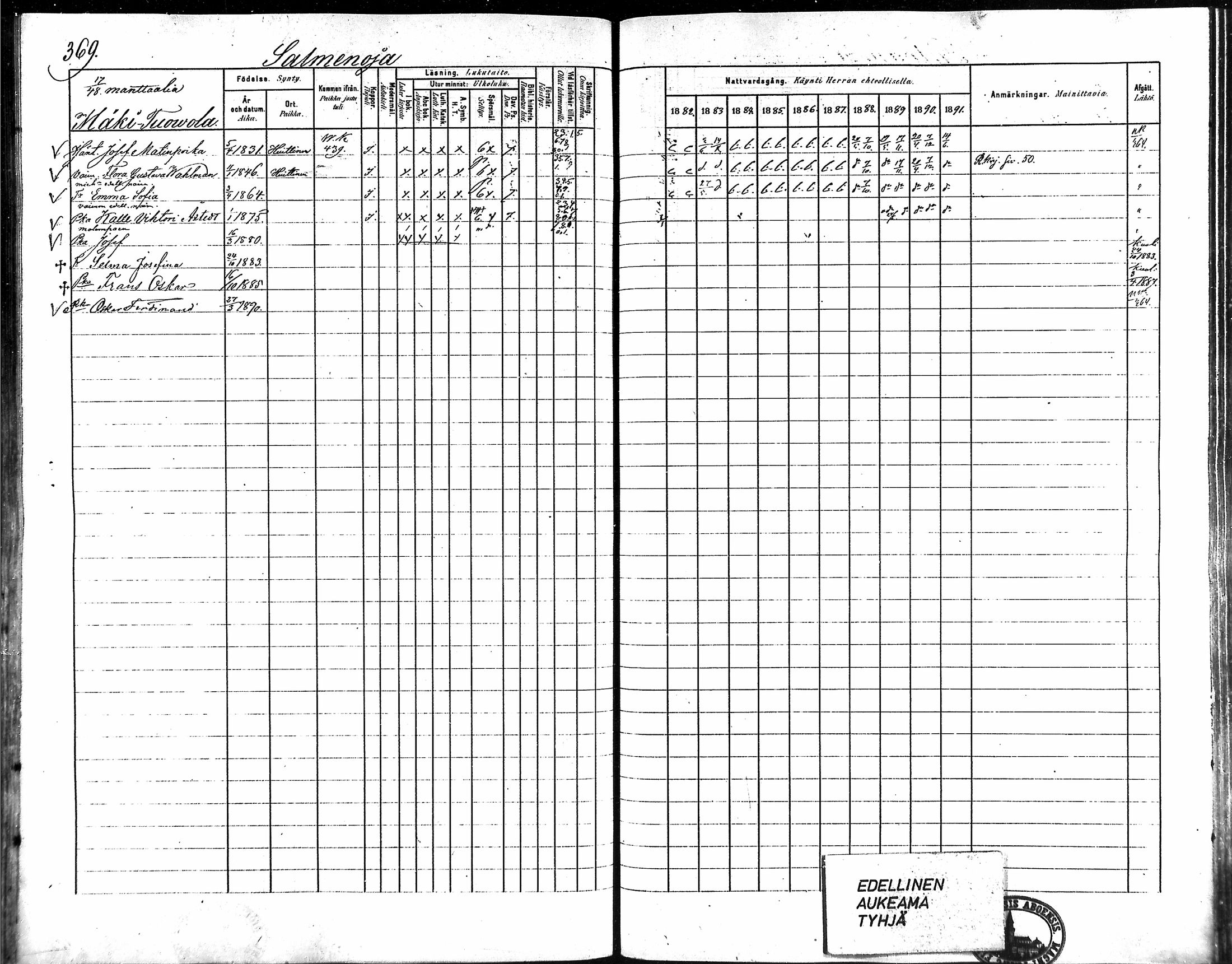 [ ../kirjat/Kirkonkirjat/vampula/rippikirja_1882-1891_mko69-85/kuvat/311.jpg ]