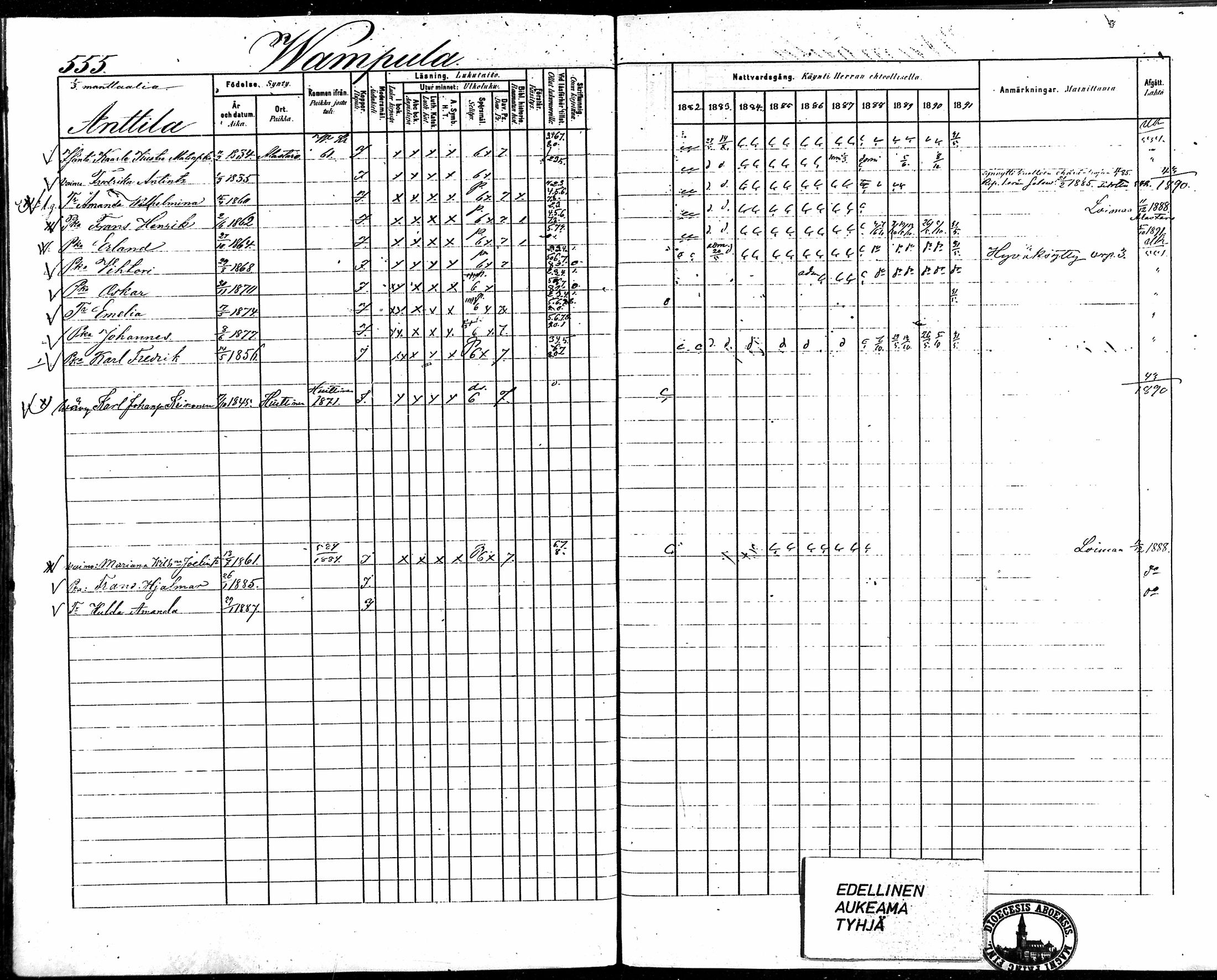 [ ../kirjat/Kirkonkirjat/vampula/rippikirja_1882-1891_mko69-85/kuvat/467.jpg ]