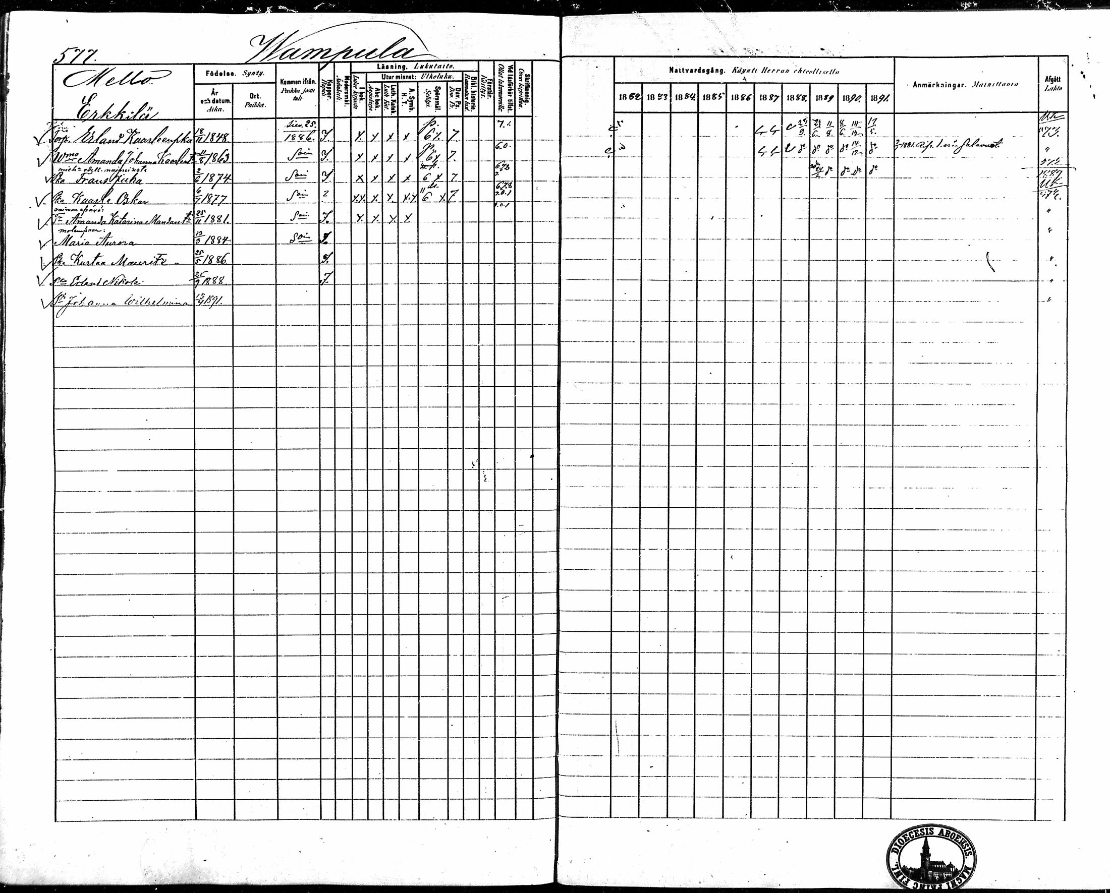 [ ../kirjat/Kirkonkirjat/vampula/rippikirja_1882-1891_mko69-85/kuvat/485.jpg ]