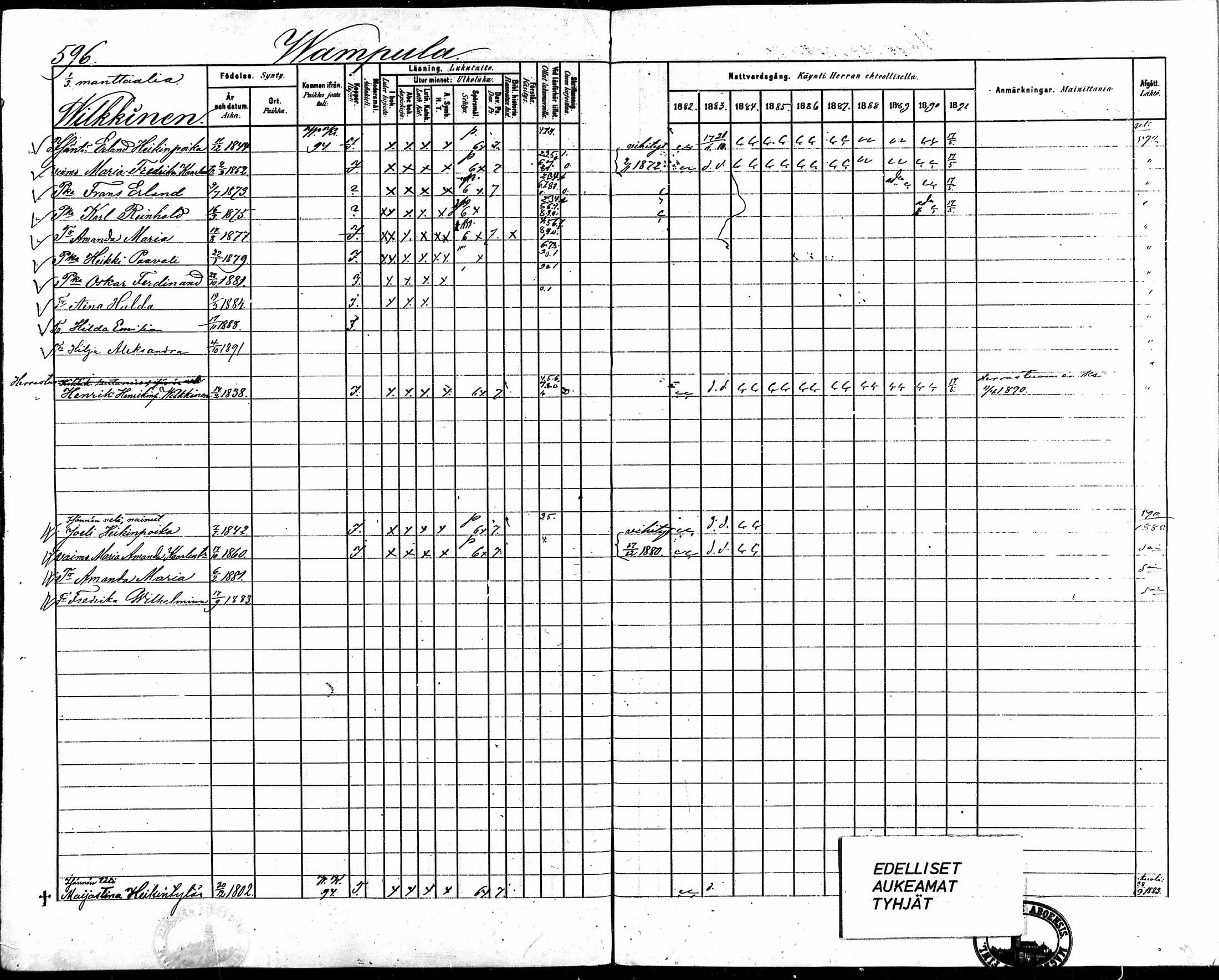 [ ../kirjat/Kirkonkirjat/vampula/rippikirja_1882-1891_mko69-85/kuvat/500.jpg ]