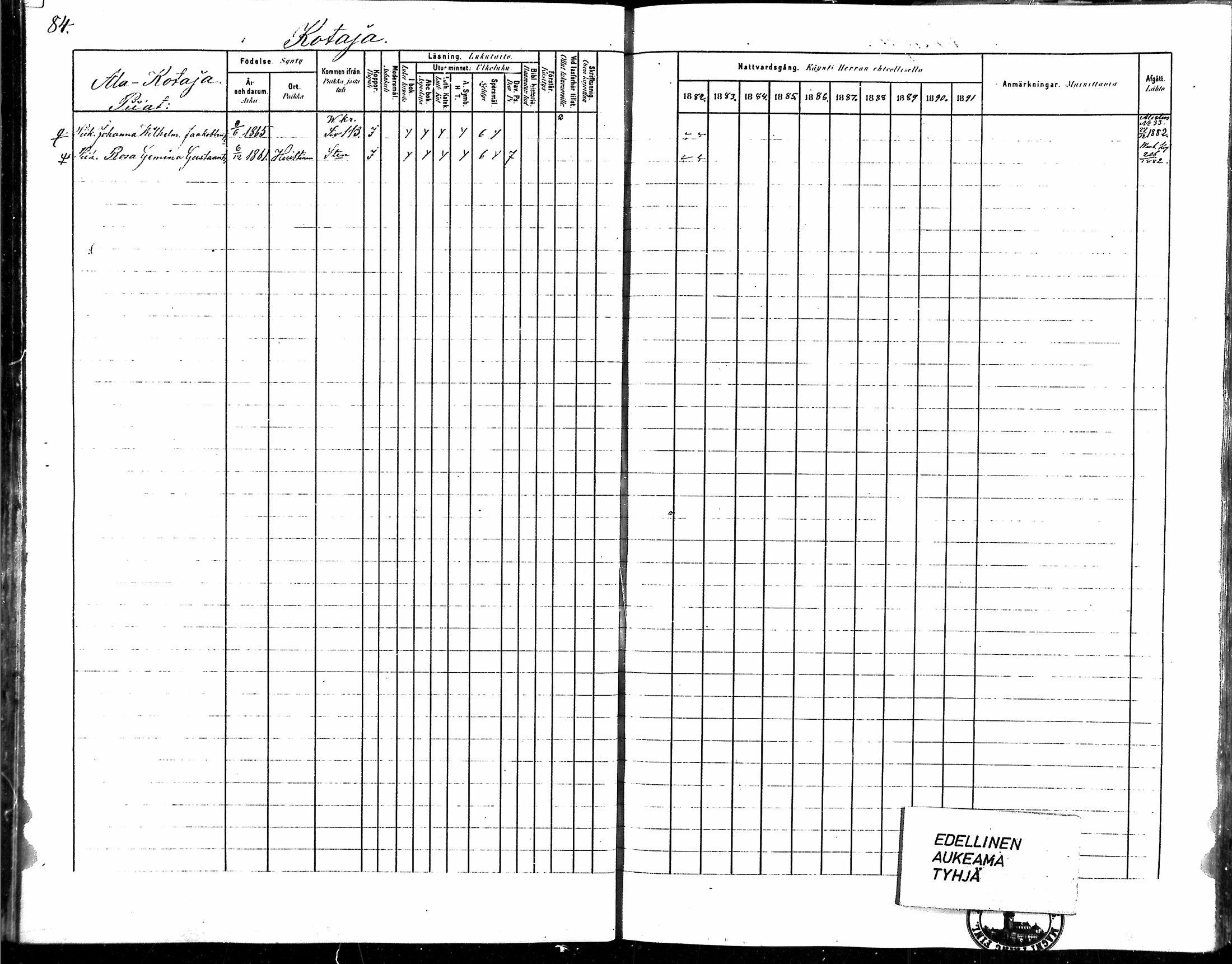 [ ../kirjat/Kirkonkirjat/vampula/rippikirja_1882-1891_mko69-85/kuvat/65.jpg ]