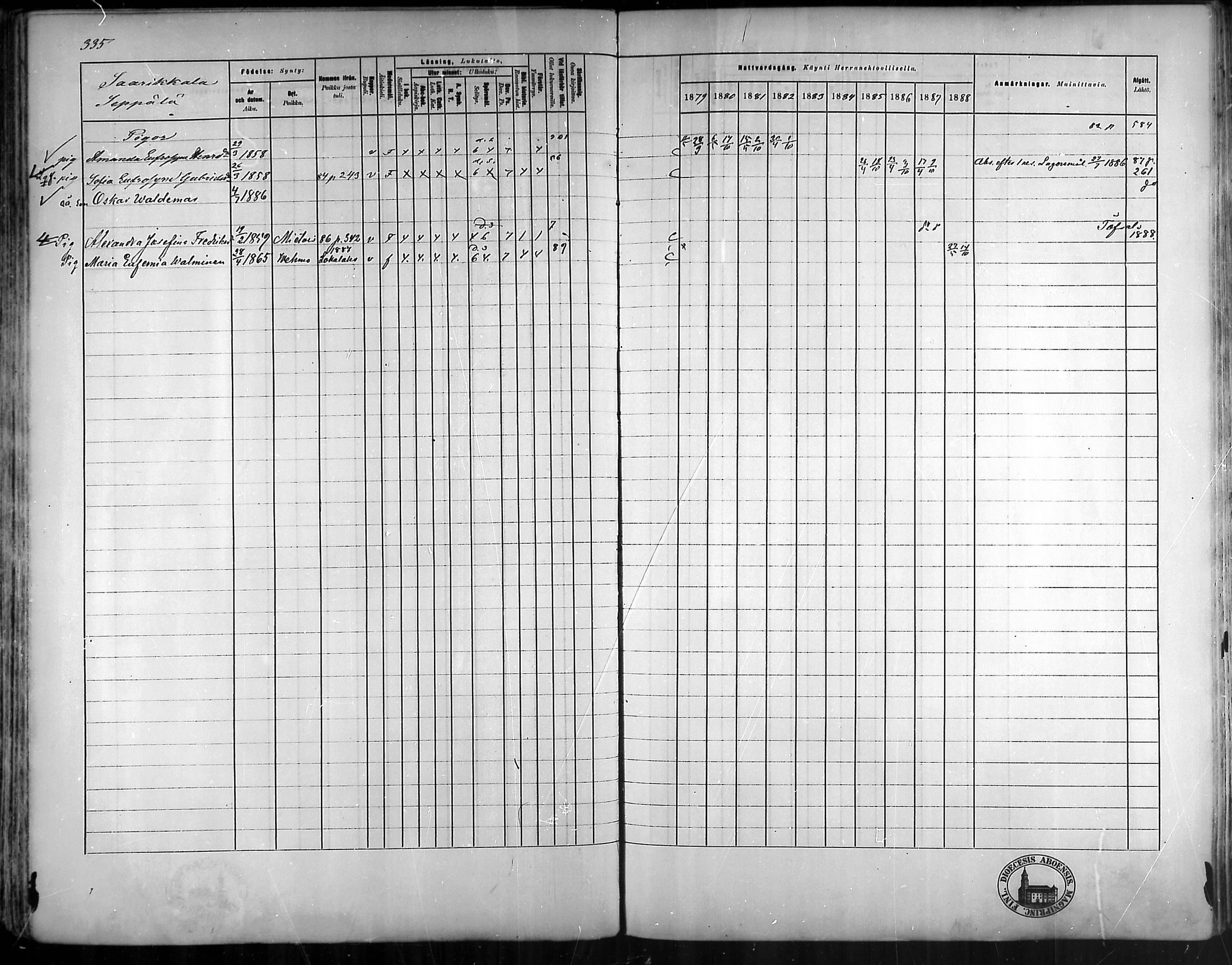 [ ../kirjat/Kirkonkirjat/vehmaa/rippikirja_1879-1888_mko38-62/kuvat/298.jpg ]