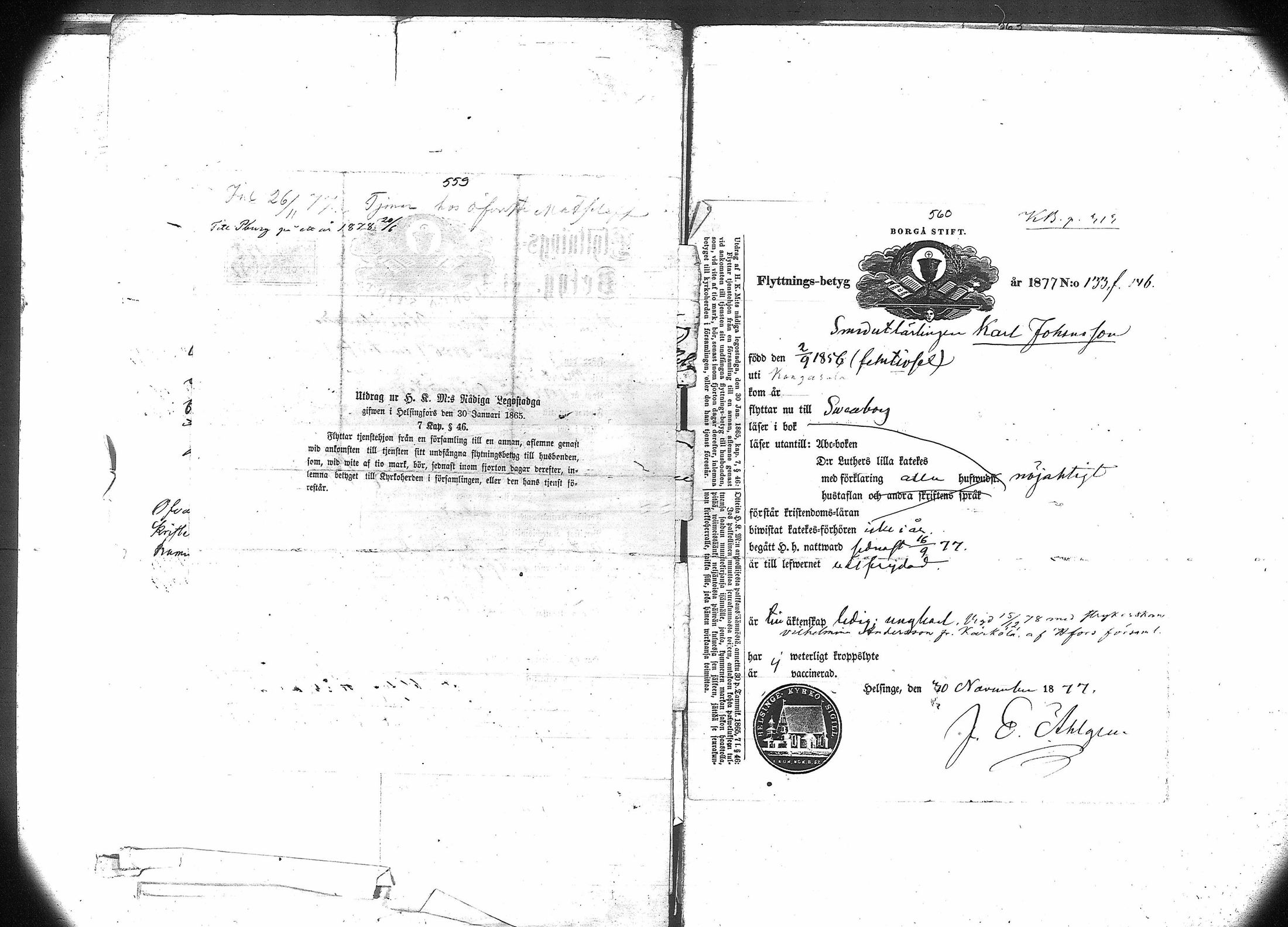 [ ../kirjat/Kirkonkirjat/viaporin_linnoitussrk/muuttokirjoja_1846-1885_os396-397/kuvat/357.jpg ]