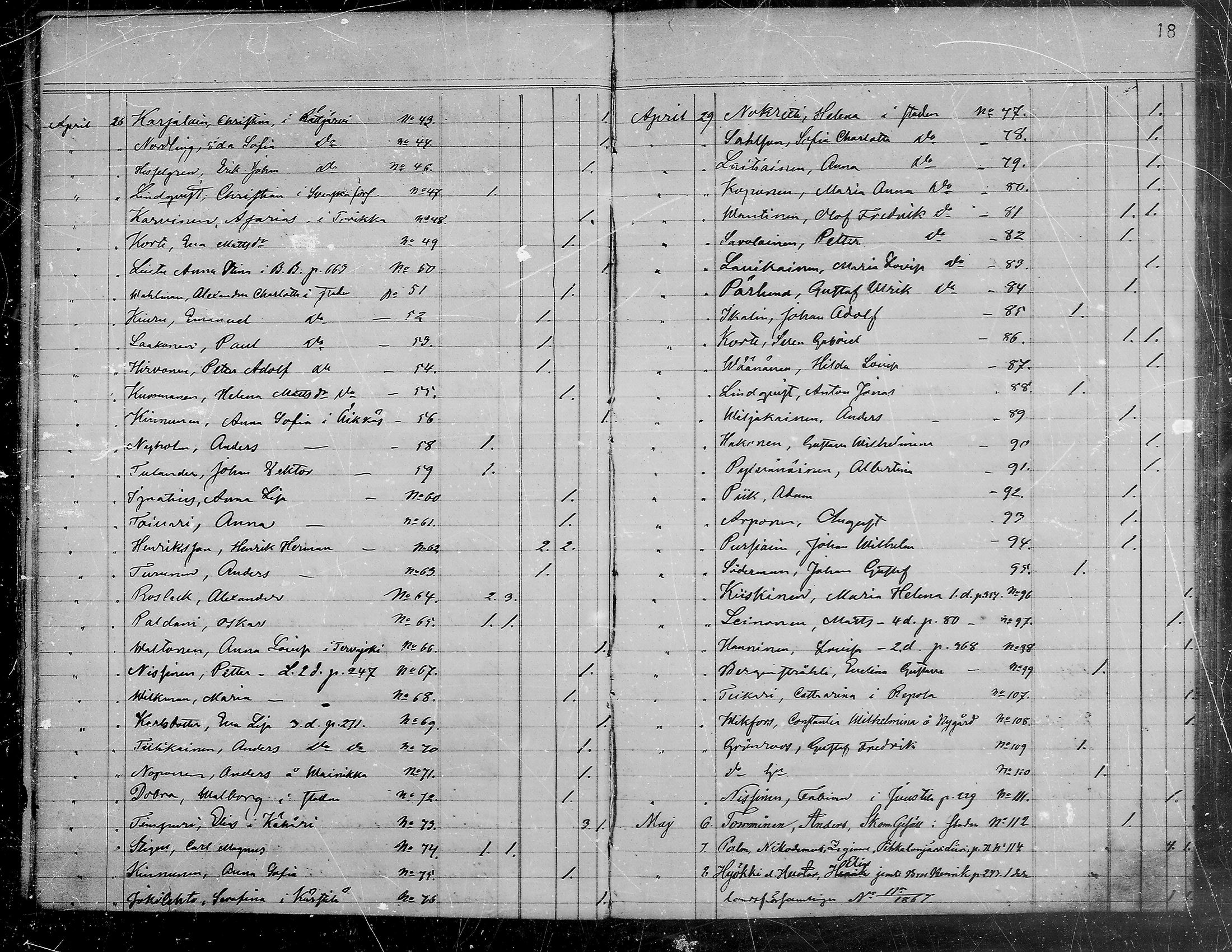 [ ../kirjat/Kirkonkirjat/viipuri/muuttaneet_1865-1874_tksrk_mko761-764/kuvat/19.jpg ]