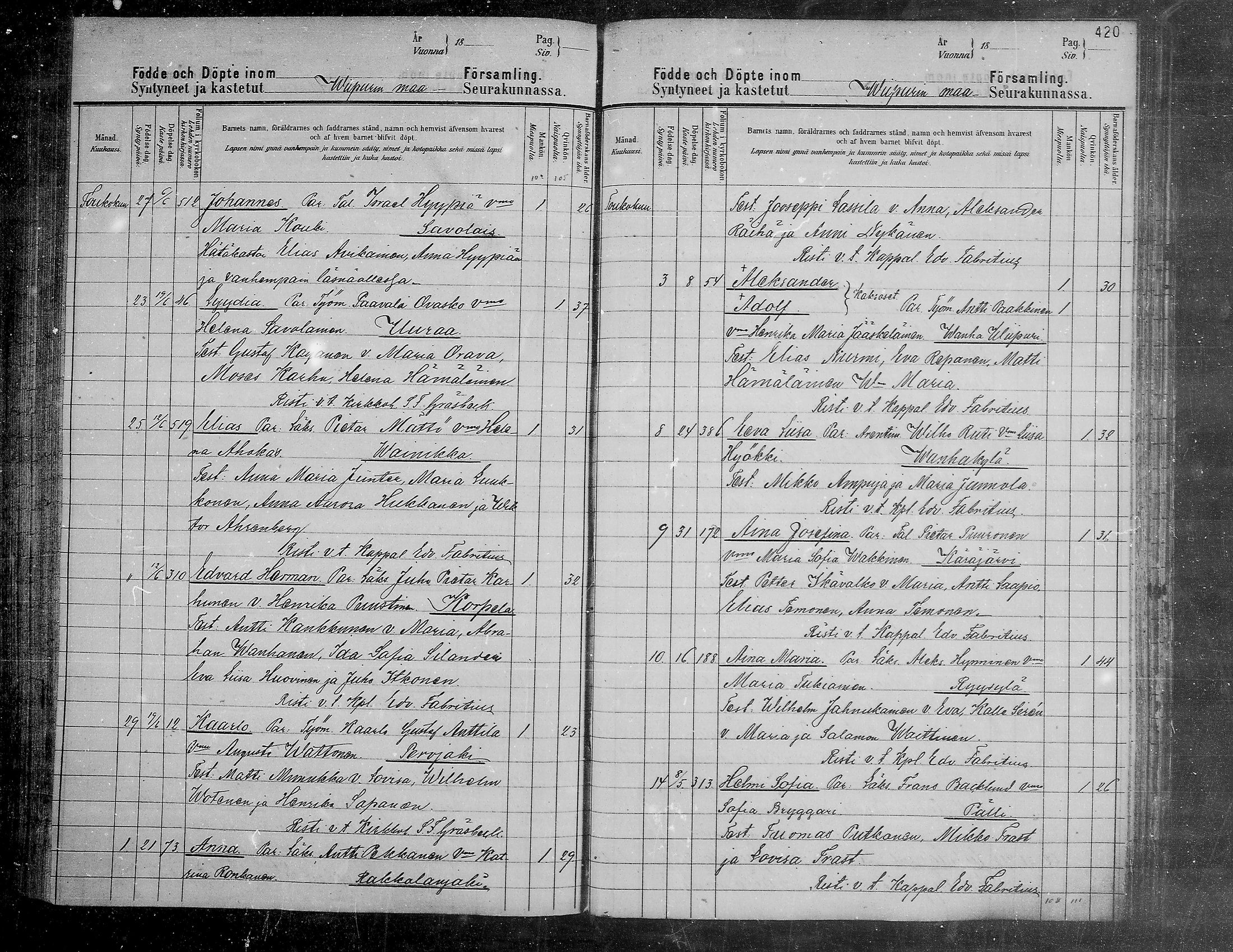 [ ../kirjat/Kirkonkirjat/viipuri/syntyneet_1887-1888_msrk_mko1101-1106/kuvat/20.jpg ]
