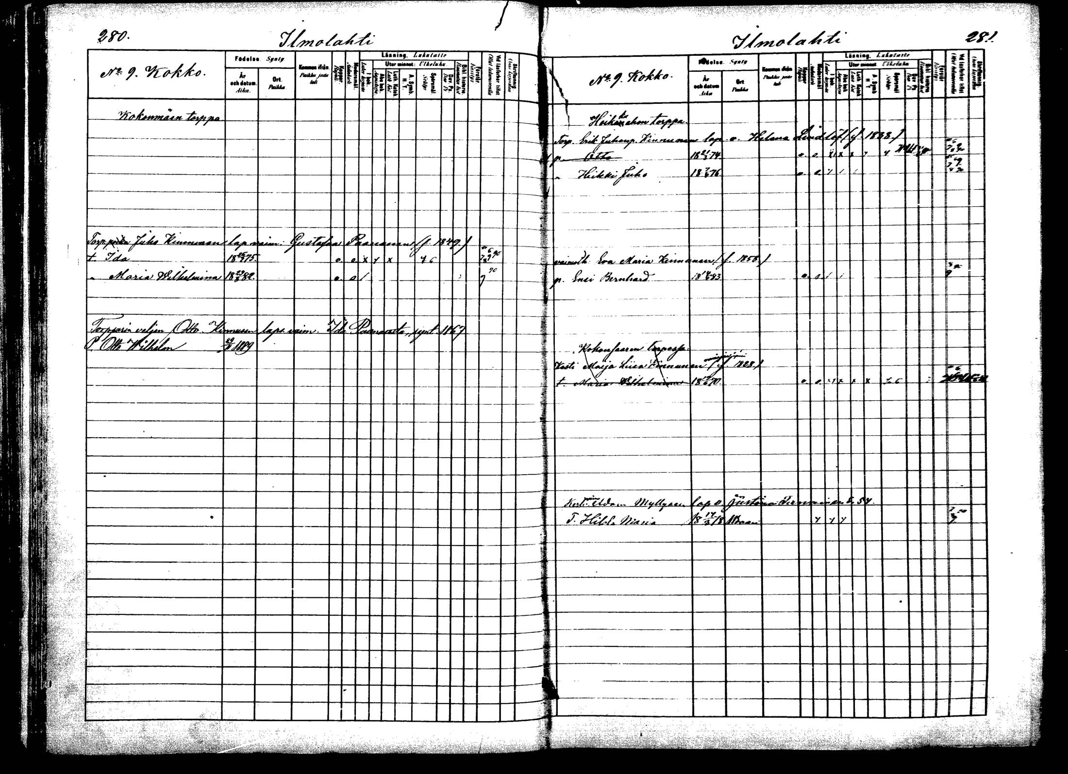 [ ../kirjat/Kirkonkirjat/viitasaari/lastenkirja_1883-1889_mko44-62/kuvat/142.jpg ]
