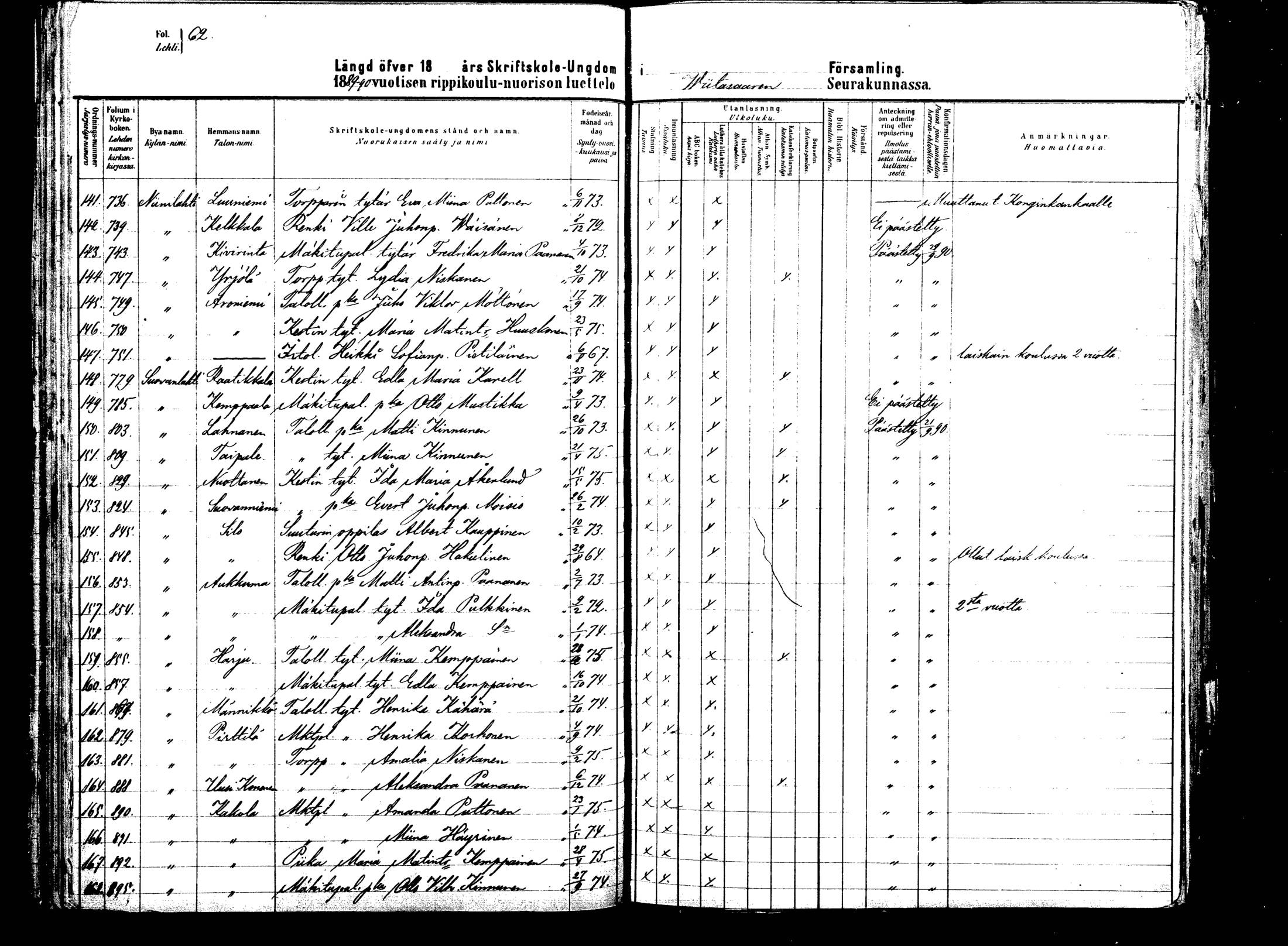 [ ../kirjat/Kirkonkirjat/viitasaari/rippilapset_1881-1890_mko6-11/kuvat/57.jpg ]