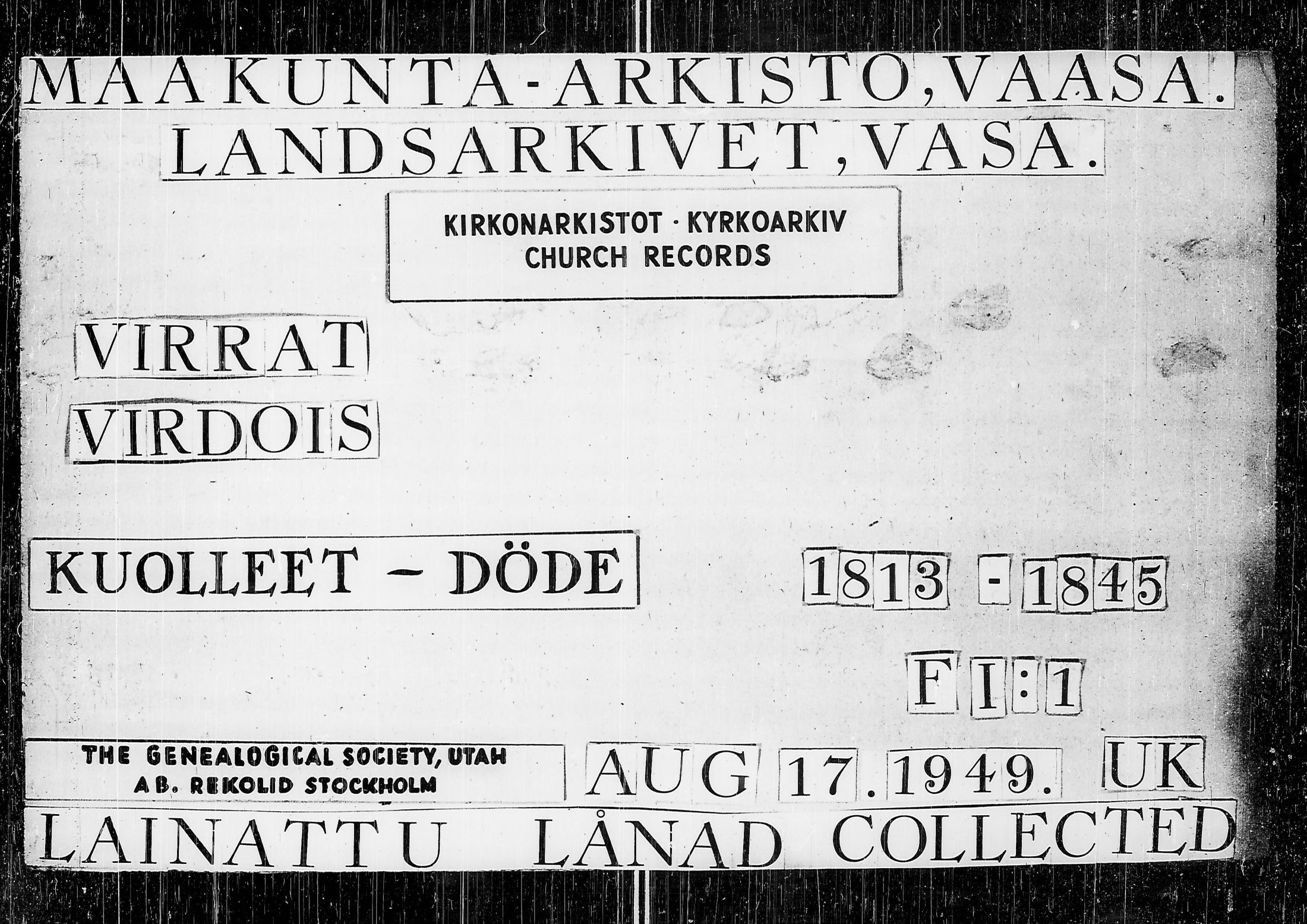 [ ../kirjat/Kirkonkirjat/virrat/kuolleet_1813-1845_uk501/kuvat/1.jpg ]