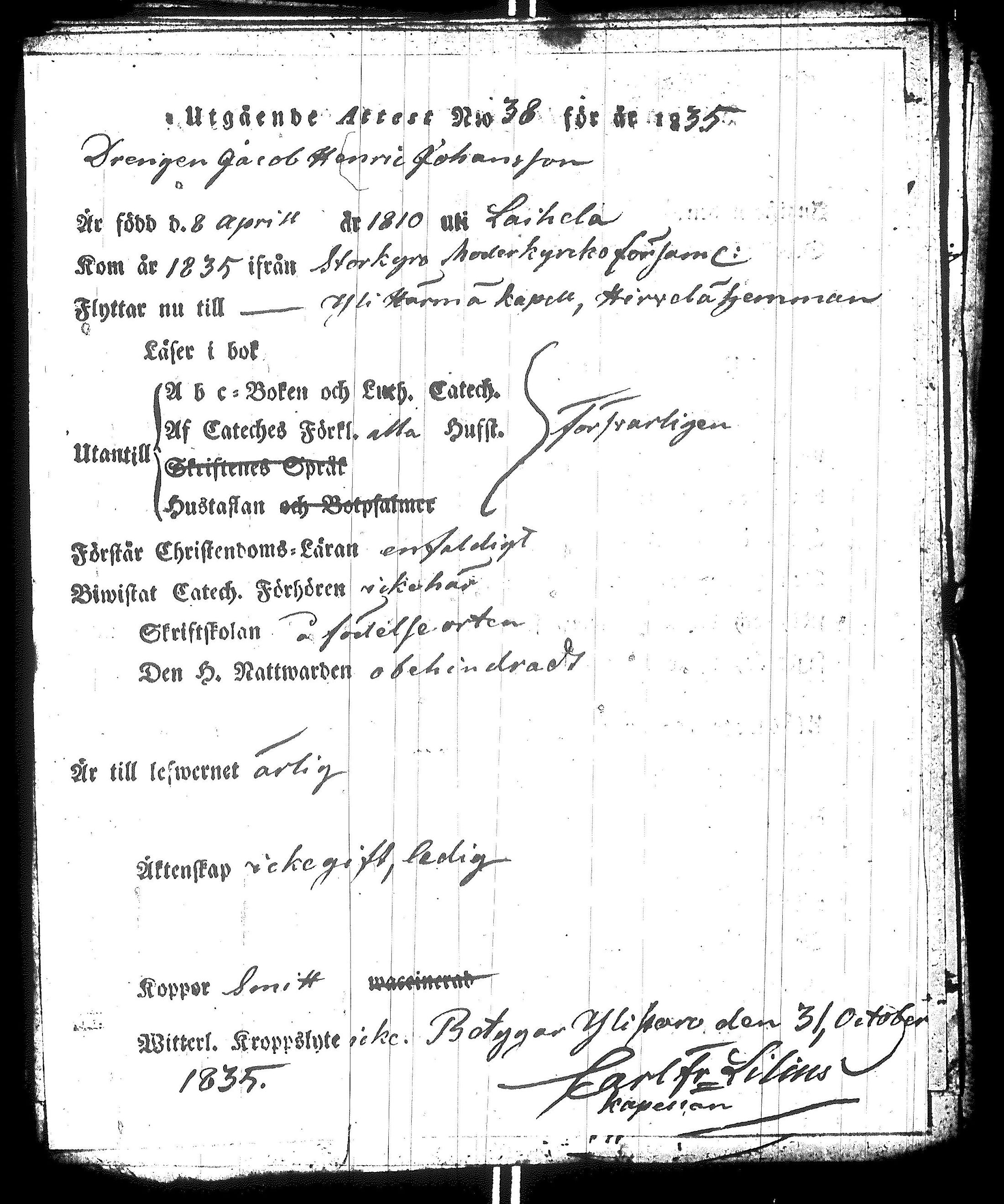 [ ../kirjat/Kirkonkirjat/yliharma/muuttokirjoja_1831-1845_uk41/kuvat/136.jpg ]