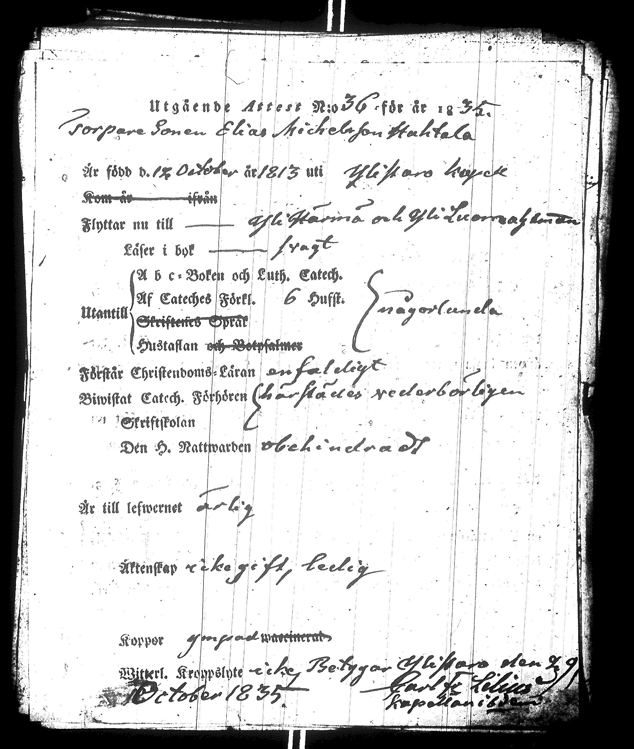 [ ../kirjat/Kirkonkirjat/yliharma/muuttokirjoja_1831-1845_uk41/kuvat/142.jpg ]