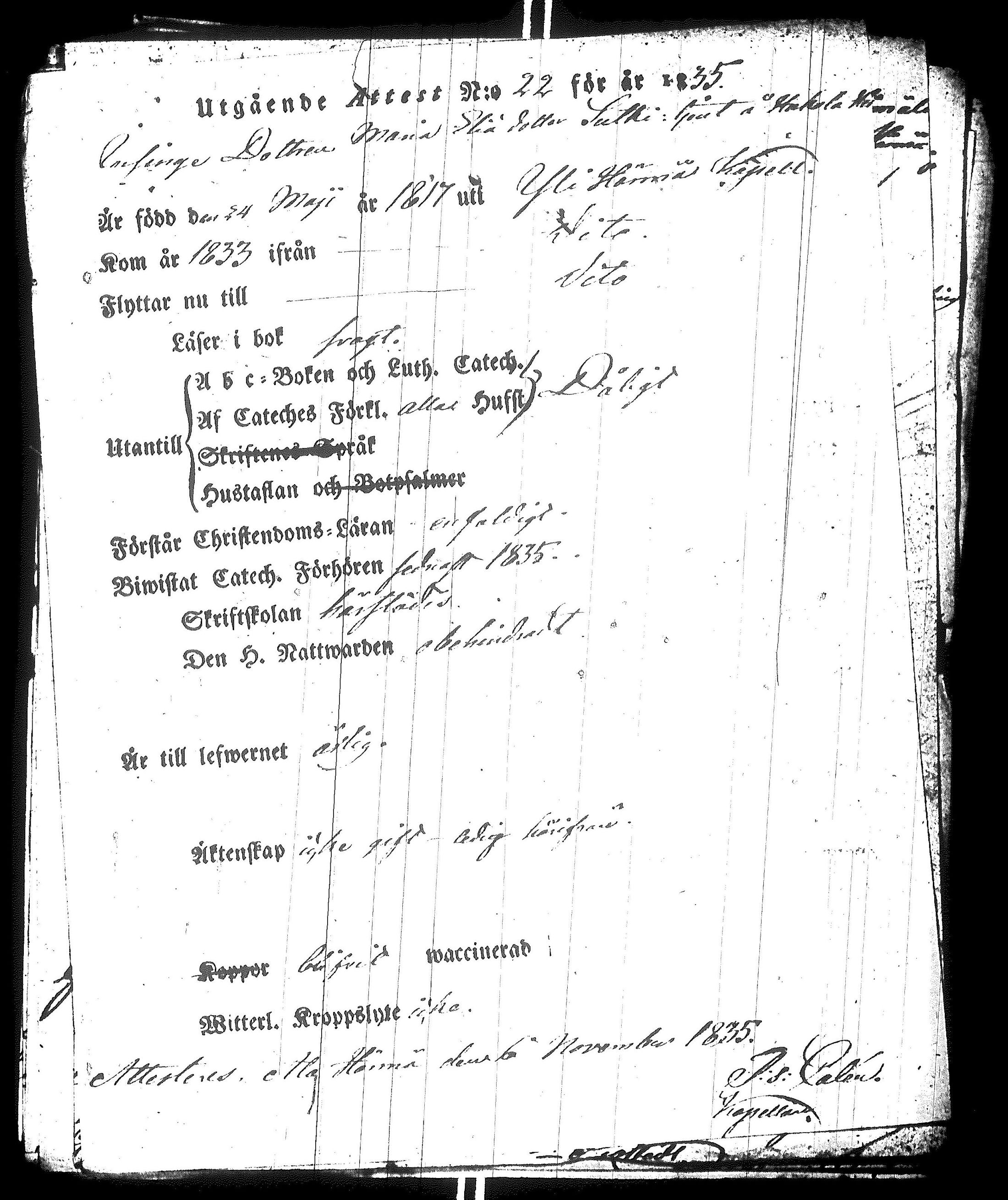 [ ../kirjat/Kirkonkirjat/yliharma/muuttokirjoja_1831-1845_uk41/kuvat/145.jpg ]