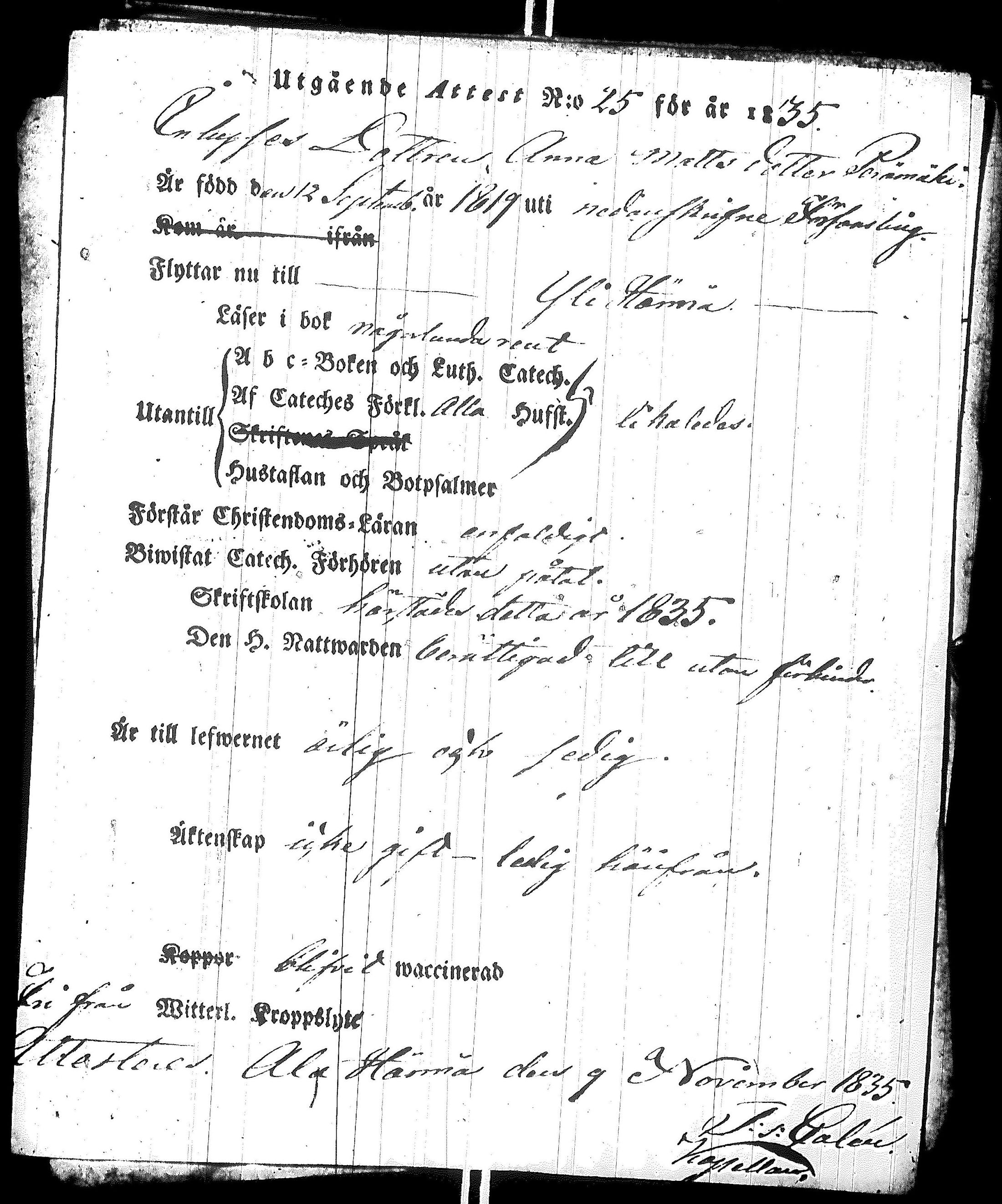 [ ../kirjat/Kirkonkirjat/yliharma/muuttokirjoja_1831-1845_uk41/kuvat/153.jpg ]