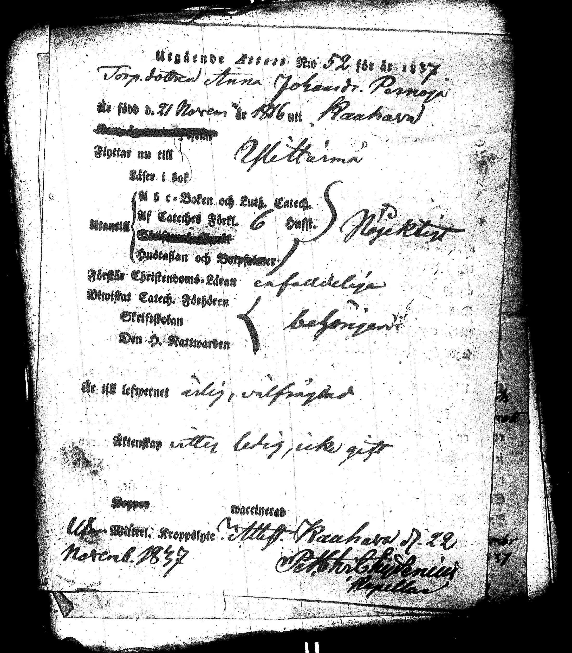 [ ../kirjat/Kirkonkirjat/yliharma/muuttokirjoja_1831-1845_uk41/kuvat/197.jpg ]