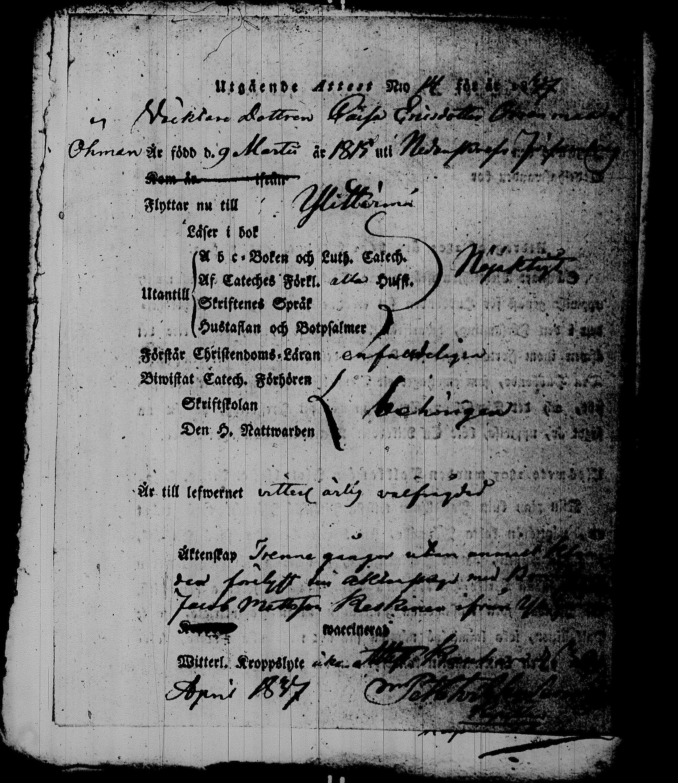 [ ../kirjat/Kirkonkirjat/yliharma/muuttokirjoja_1831-1845_uk41/kuvat/224.jpg ]