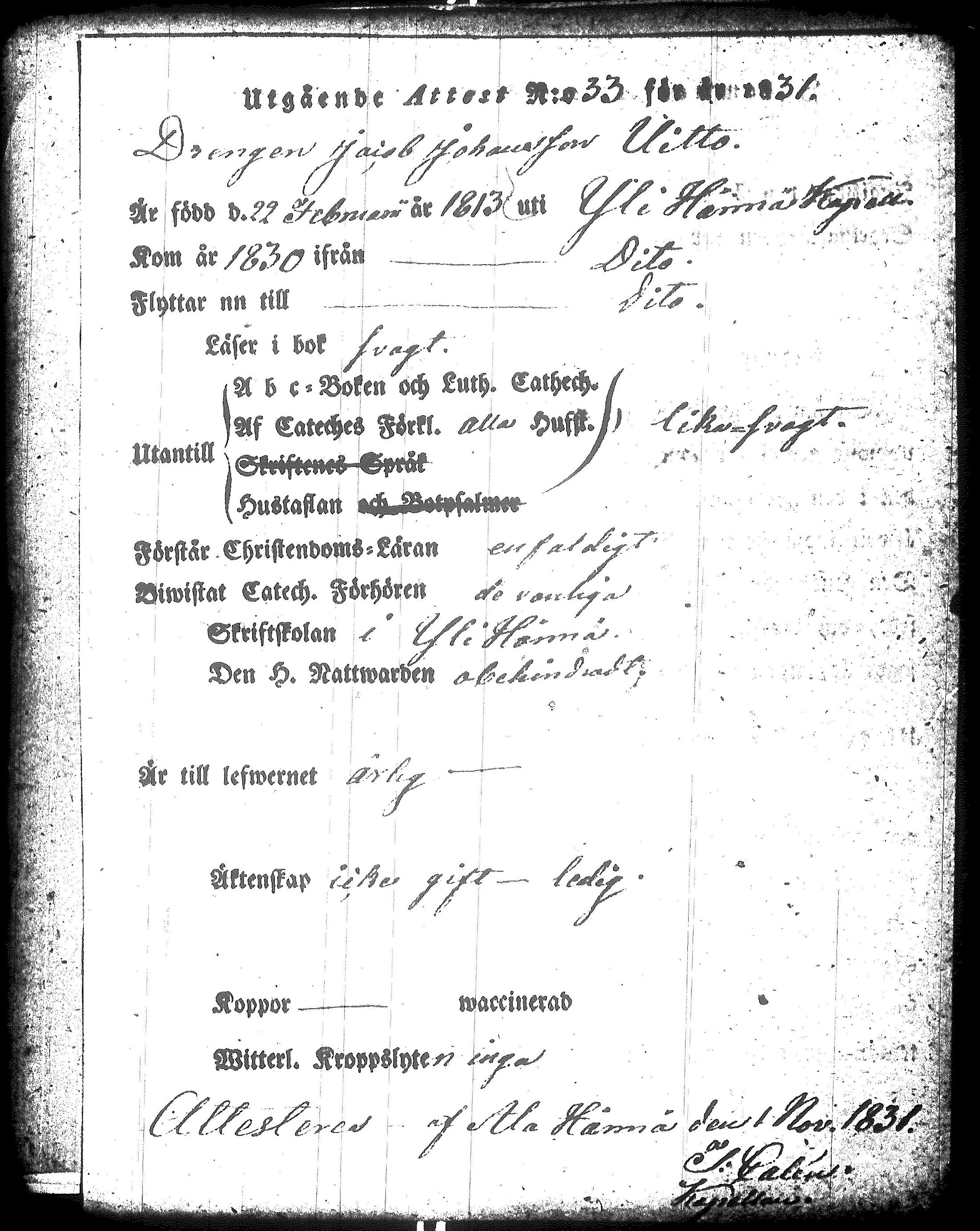 [ ../kirjat/Kirkonkirjat/yliharma/muuttokirjoja_1831-1845_uk41/kuvat/31.jpg ]