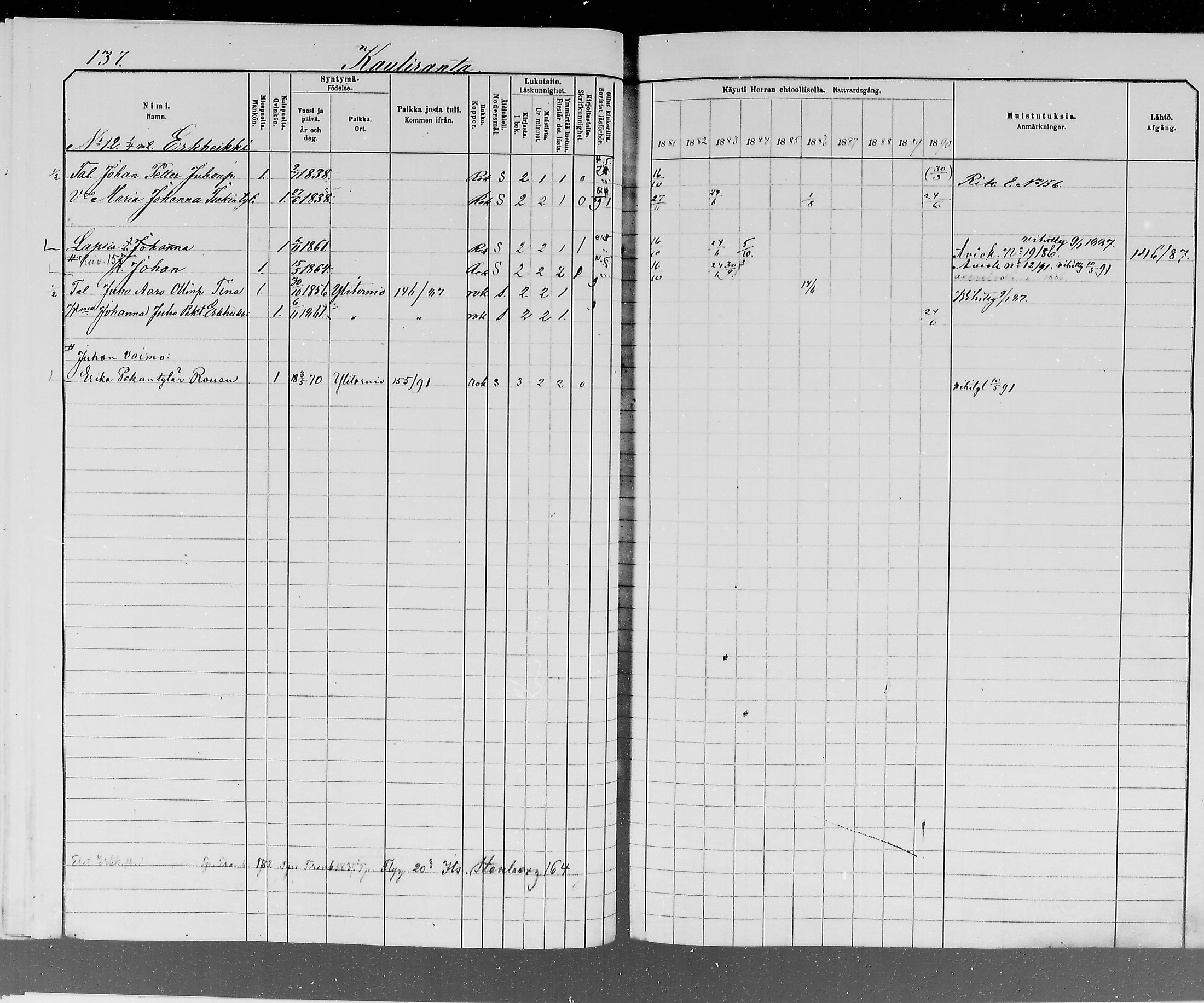 [ ../kirjat/Kirkonkirjat/ylitornio/rippikirja_1881-1890_mko50-69/kuvat/137.jpg ]