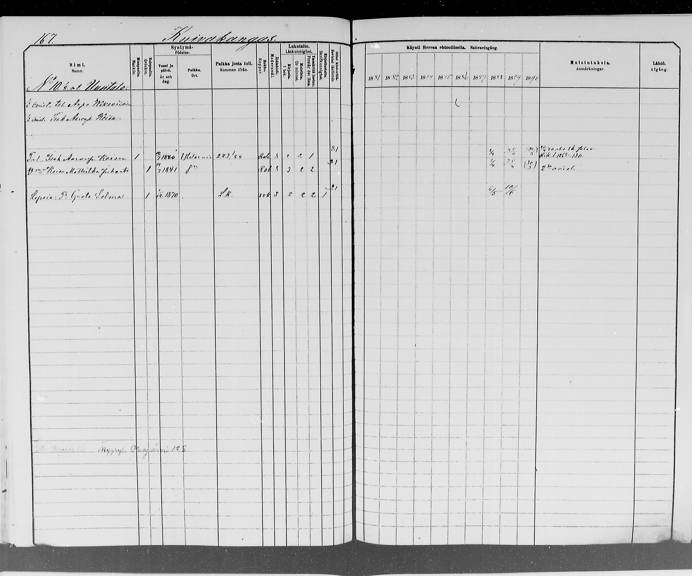 [ ../kirjat/Kirkonkirjat/ylitornio/rippikirja_1881-1890_mko50-69/kuvat/167.jpg ]
