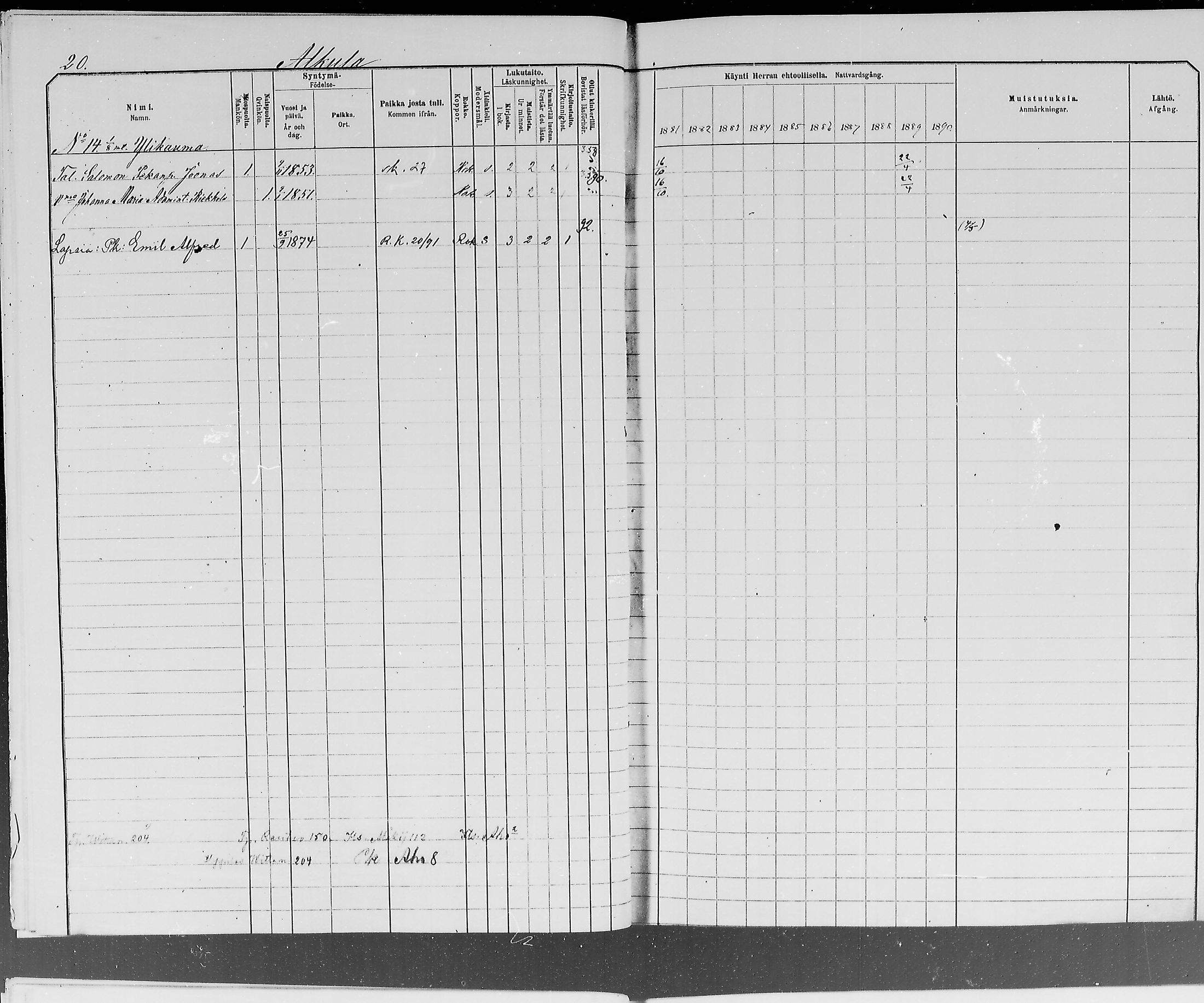 [ ../kirjat/Kirkonkirjat/ylitornio/rippikirja_1881-1890_mko50-69/kuvat/20.jpg ]