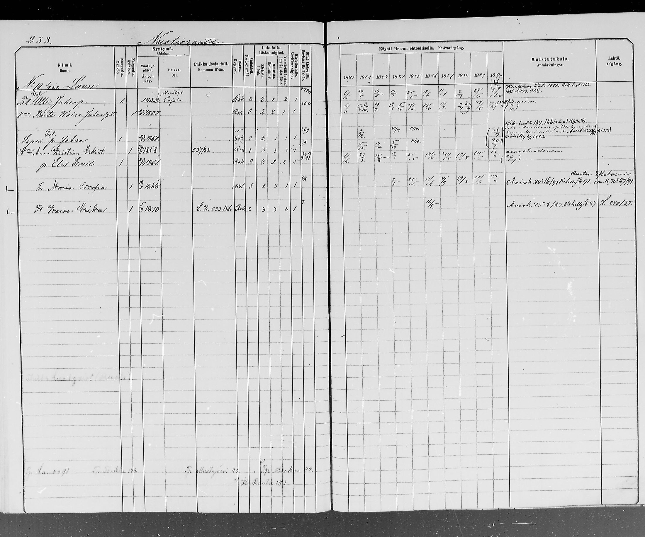 [ ../kirjat/Kirkonkirjat/ylitornio/rippikirja_1881-1890_mko50-69/kuvat/230.jpg ]