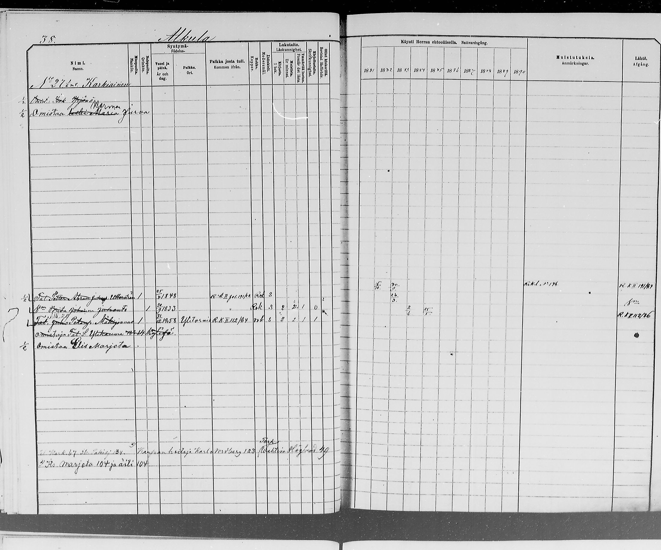 [ ../kirjat/Kirkonkirjat/ylitornio/rippikirja_1881-1890_mko50-69/kuvat/39.jpg ]