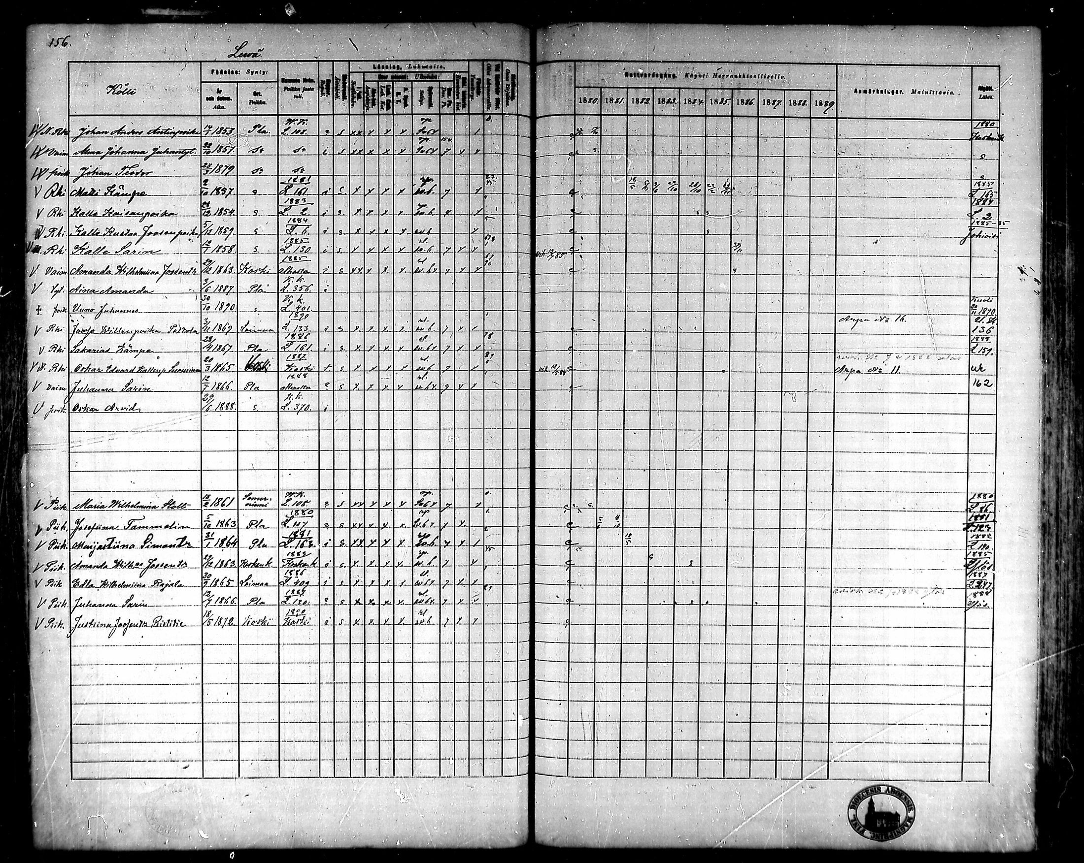[ ../kirjat/Kirkonkirjat/ypaja/rippikirja_1880-1889_mko18-32/kuvat/139.jpg ]