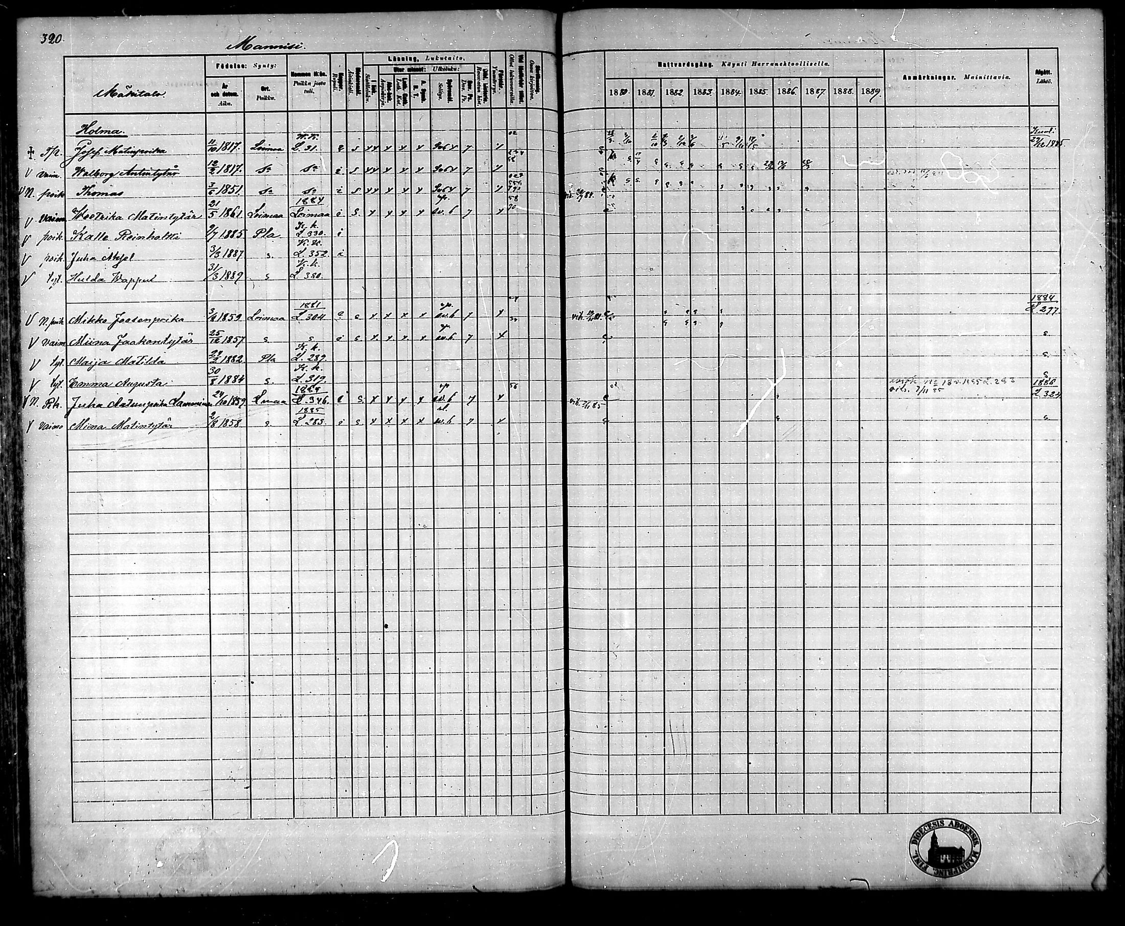 [ ../kirjat/Kirkonkirjat/ypaja/rippikirja_1880-1889_mko18-32/kuvat/272.jpg ]