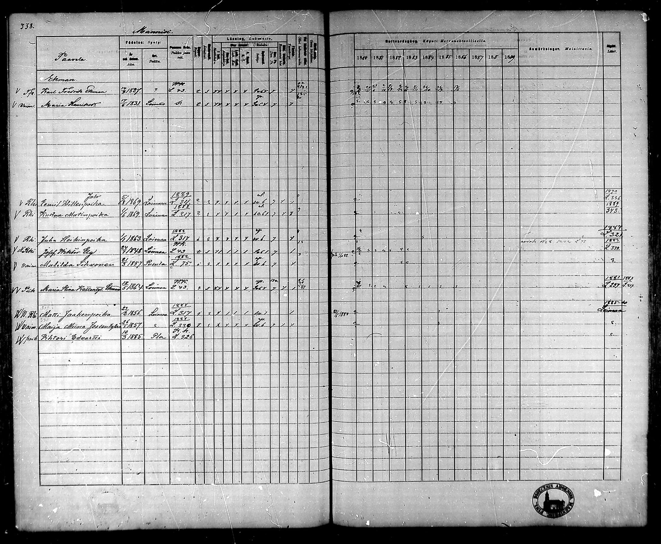 [ ../kirjat/Kirkonkirjat/ypaja/rippikirja_1880-1889_mko18-32/kuvat/289.jpg ]