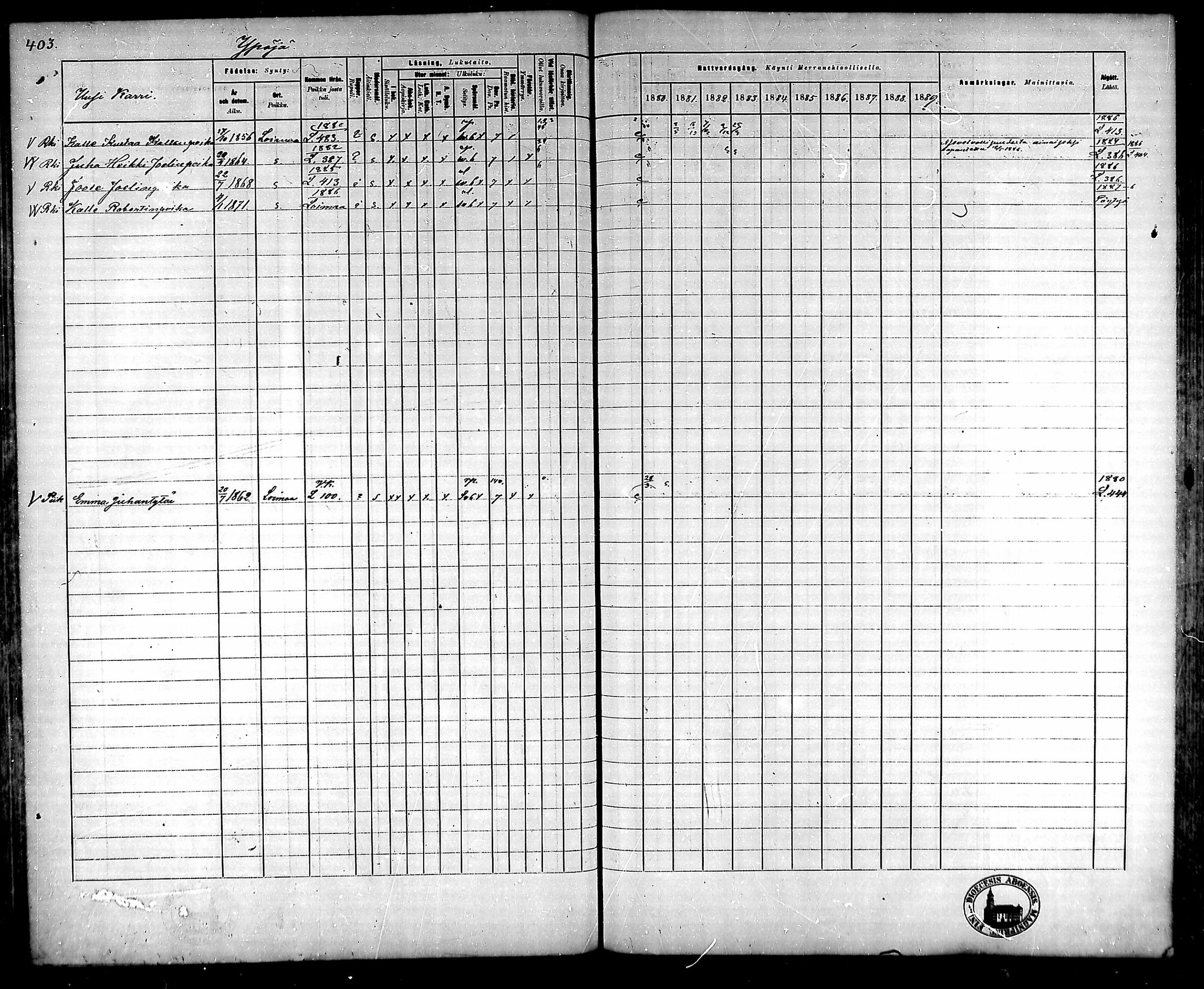 [ ../kirjat/Kirkonkirjat/ypaja/rippikirja_1880-1889_mko18-32/kuvat/344.jpg ]
