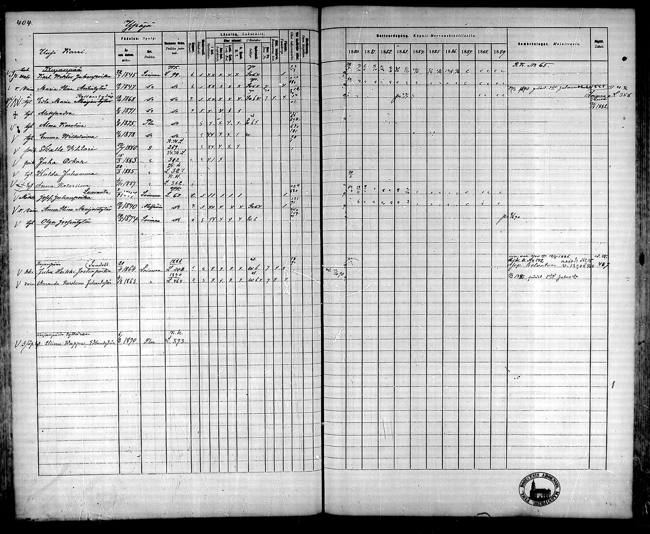 [ ../kirjat/Kirkonkirjat/ypaja/rippikirja_1880-1889_mko18-32/kuvat/345.jpg ]