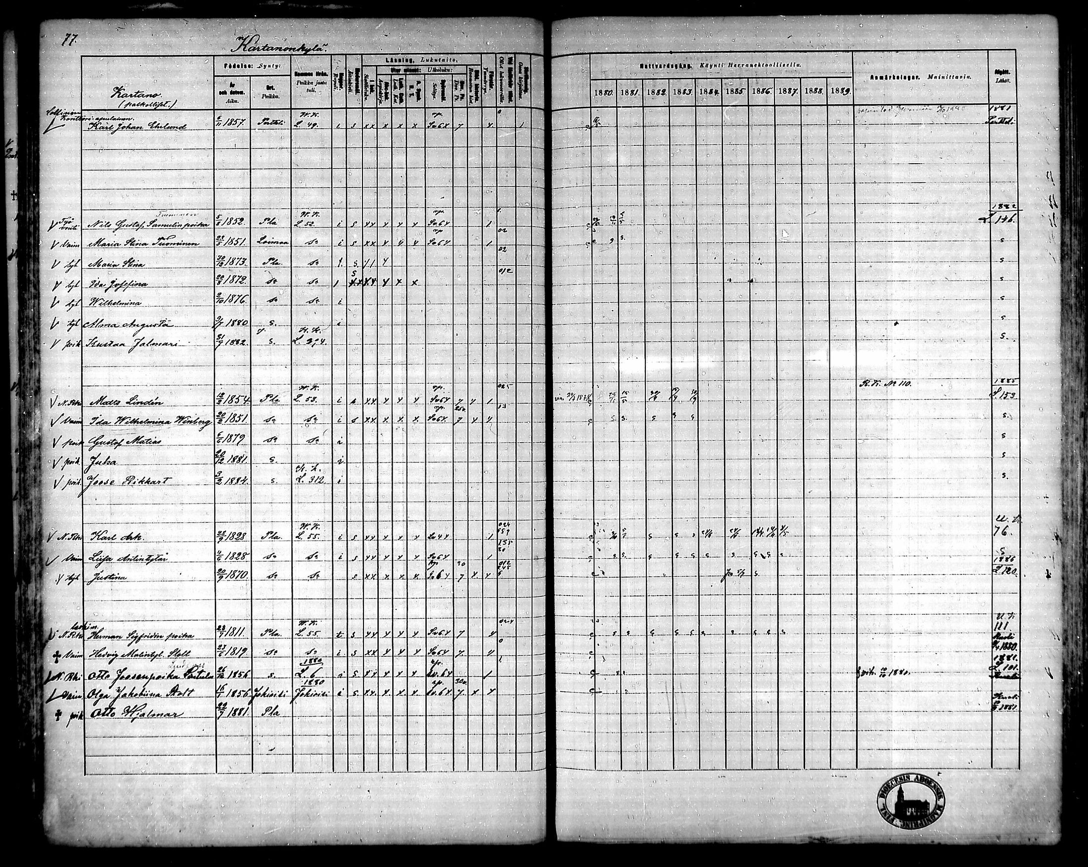 [ ../kirjat/Kirkonkirjat/ypaja/rippikirja_1880-1889_mko18-32/kuvat/69.jpg ]