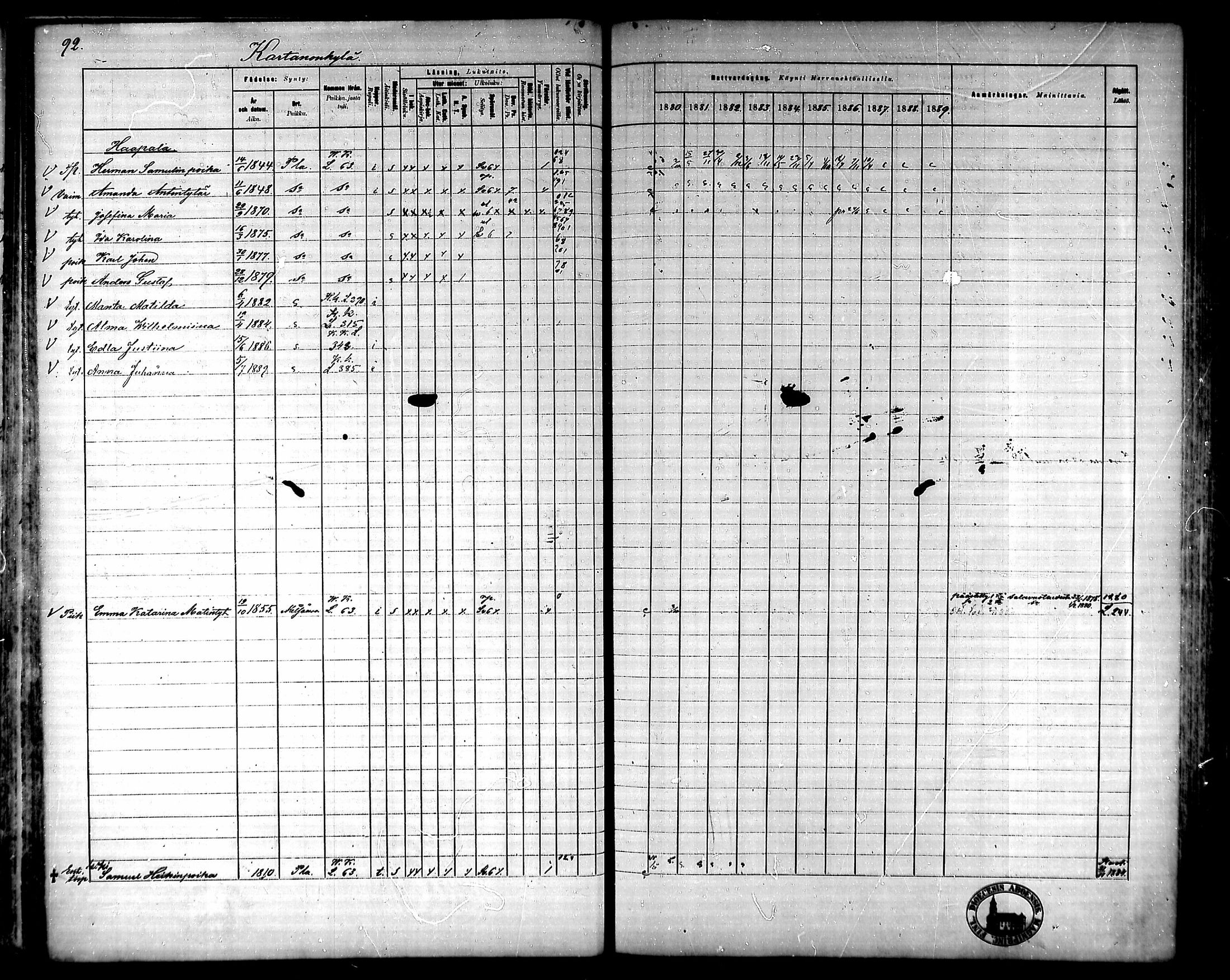 [ ../kirjat/Kirkonkirjat/ypaja/rippikirja_1880-1889_mko18-32/kuvat/83.jpg ]